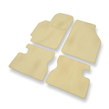 Velours automatten voor Honda HR-V SUV (1999-2006) 3 deuren - beige
