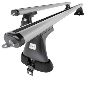 Basisrek voor het autodak voor Mercedes-Benz S Klas W220 Limousine (1999-2005) - zilver Imperiaal - zonder bevestigingsmateriaal - Aluminium