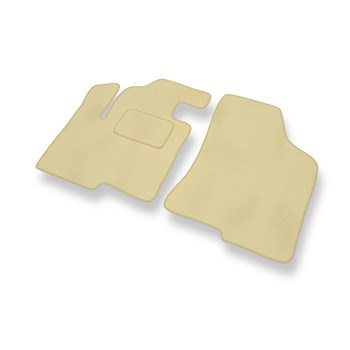 Velours automatten voor Hyundai Santa Fe II SUV (2006-2012) - beige