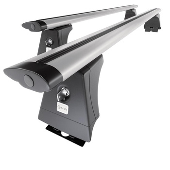 Basisrek voor het autodak voor Peugeot Boxer III Bus (2014-....) - zilver Imperiaal - bevestigingspunten - Aluminium