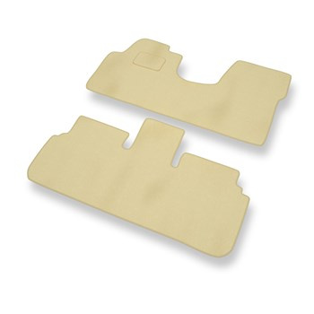 Velours automatten voor Peugeot 806 I MPV (1994-2000) - beige