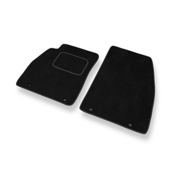 Velours automatten voor Saab 9-5 II Sedan, SportCombi (2010-2012) - zwart