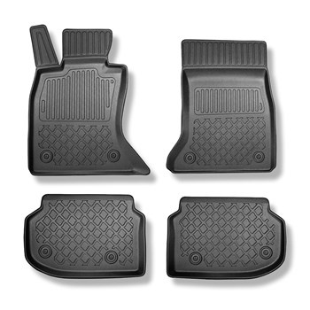 TPE automatten voor BMW 5 F10 Limousine (03.2010-2013) - X-drive; afstand tussen de rails van de voorstoelen (achter) 415 mm