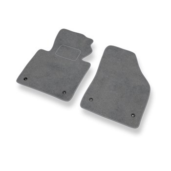 Velours automatten voor Volkswagen Touran I MPV (2003-2010) - grijs