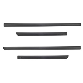 Zwarte zijlijsten voor Peugeot 208 Hatchback (5 deuren) - (2012-2019)