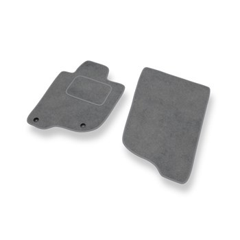 Velours automatten voor Mitsubishi L200 IV Pick-Up (2006-2015) - grijs
