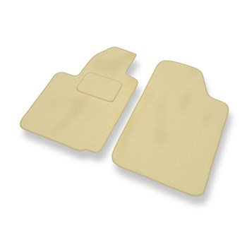 Velours automatten voor Citroen C2 Hatchback (2003-2010) - beige