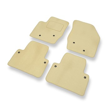 Velours automatten voor Volvo XC90 Q5 SUV (2002-2014) - beige