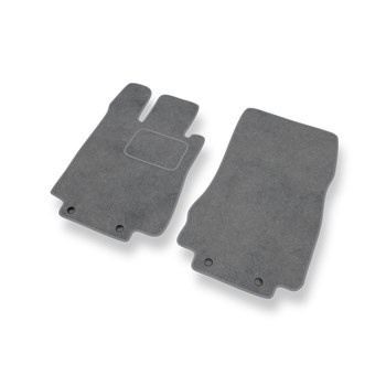 Velours automatten voor Mercedes-Benz S Klas W220 Coupé, Limousine (1998-2006) - grijs