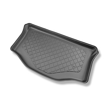 Kofferbakmat op maat voor: Mitsubishi Space Star Facelift II Hatchback (12.2019-....) - onderste bagageruimte; zonder dubbele kofferbodem