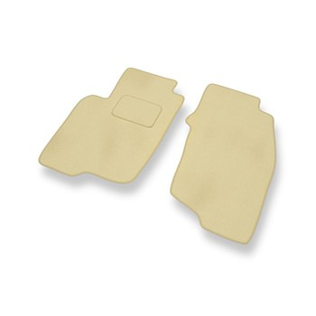 Velours automatten voor Mitsubishi Space Star I MPV (1999-2006) - beige