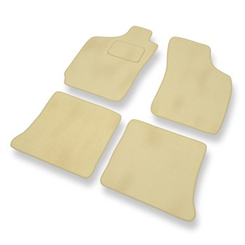 Velours automatten voor Fiat Palio Hatchback, Weekend (1996-2004) - beige