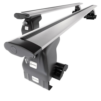 Basisrek voor het autodak voor Mazda 2 Hatchback (2003-2007) - zilver Imperiaal - zonder bevestigingsmateriaal - Aluminium