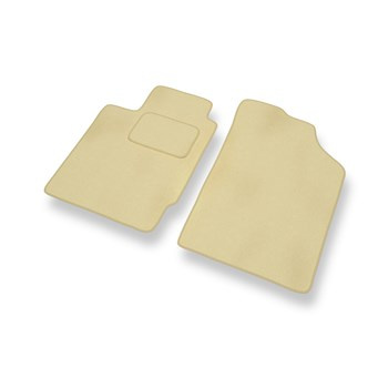Velours automatten voor Renault Clio II Sedan (1998-2012) - beige