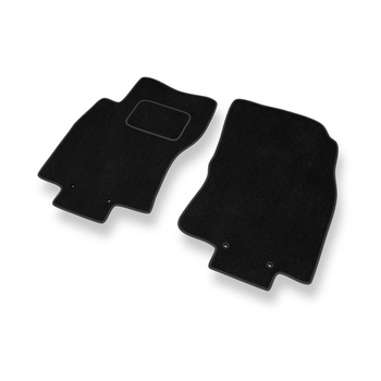 Velours automatten voor Nissan X-trail III SUV (2013-2022) - zwart