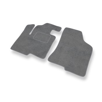 Velours automatten voor Hyundai Santa Fe II SUV (2006-2012) - grijs