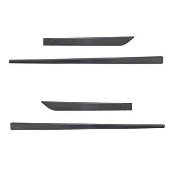 Zwarte zijlijsten voor Hyundai i20 Hatchback (5 deuren) - (2009-2012)