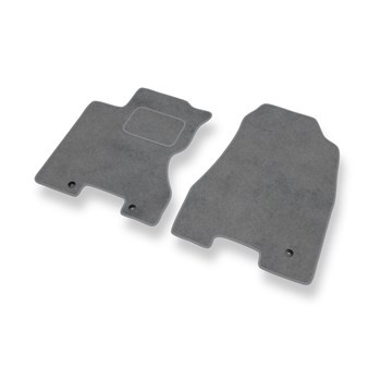 Velours automatten voor Nissan X-trail II SUV (2007-2013) - grijs