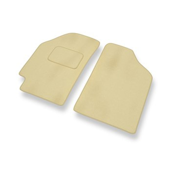 Velours automatten voor Toyota Corolla VII Coupé, Hatchback, Stationwagen, Liftback, Sedan (1991-1997) - beige
