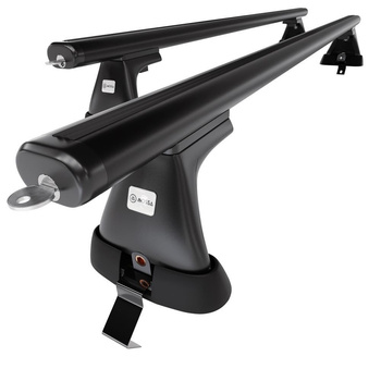 Basisrek voor het autodak voor Opel Insignia Sedan (2009-2017) - zwart Imperiaal - zonder bevestigingsmateriaal - Aluminium