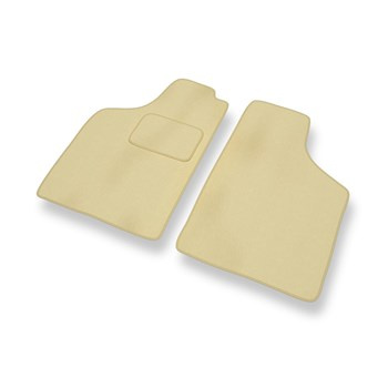 Velours automatten voor Fiat Uno II Hatchback (1989-2002) - beige