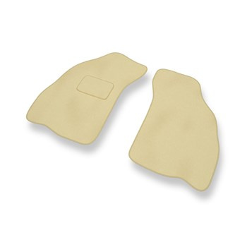 Velours automatten voor Hyundai Accent I Coupé, Hatchback, Sedan (1995-1999) - beige