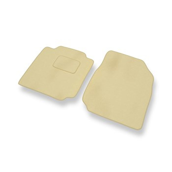 Velours automatten voor Nissan Micra III Hatchback, Cabriolet (2002-2010) - beige