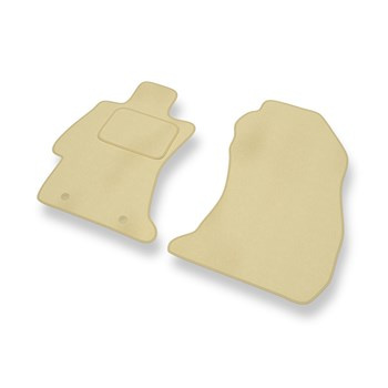 Velours automatten voor Subaru XV SUV (2012-2017) - beige