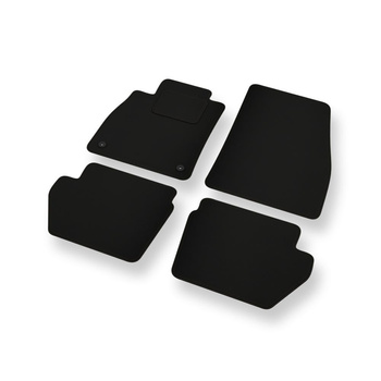 Vilten automatten voor Ford Fiesta VIII Hatchback (2017-2023) - zwart