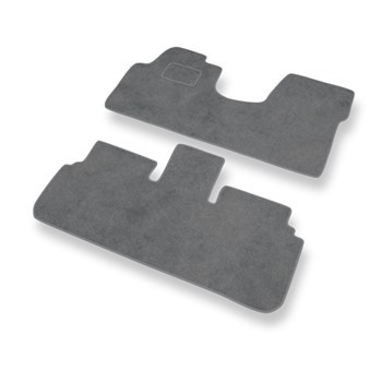 Velours automatten voor Peugeot 806 I MPV (1994-2000) - grijs