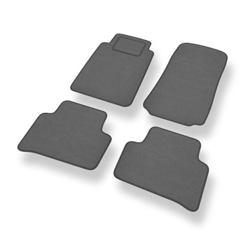 Velours automatten voor Mercedes-Benz C klasa W202 Stationwagen, Sedan (1997-2003) - grijs