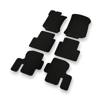 Vilten automatten voor Mercedes-Benz R Klas W251 Bestelwagen (2005-2012) - zwart