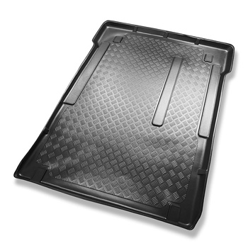 Kofferbakmat op maat voor: Citroen Jumpy Bestelwagen (2007-2016) - L2 (mogelijkheid om gatjes te maken voor stoelbevestigingen op de derde rij)