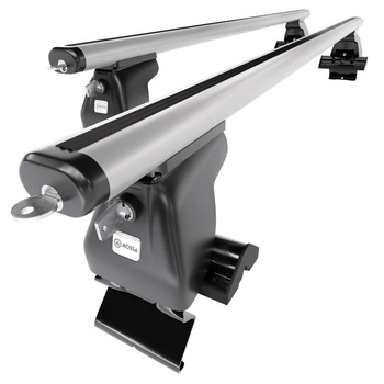 Basisrek voor het autodak voor Hyundai H-1 Bestelwagen (2008-2021) - zilver Imperiaal - zonder bevestigingsmateriaal - Aluminium