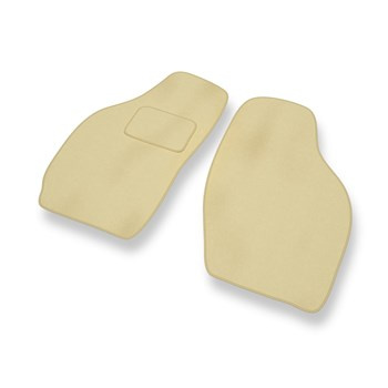 Velours automatten voor Daewoo Tico Hatchback (1991-2001) - beige