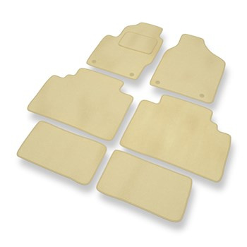 Velours automatten voor Seat Alhambra I Bestelwagen (1996-2000) - beige