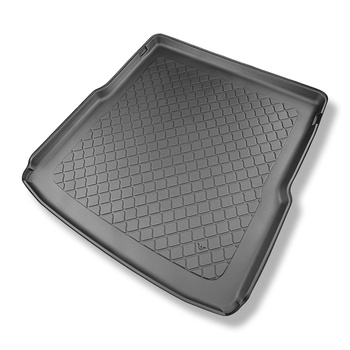 Kofferbakmat op maat voor: Volkswagen Passat B9 Variant (11.2023-....) - bovenste bagageruimte; schuifvloer in hoogste stand; geen mogelijkheid tot het plaatsen van een balk (kofferbakafscheiding)