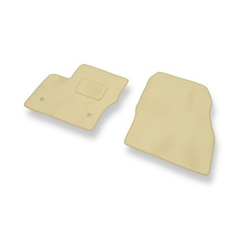 Velours automatten voor Ford Transit Connect Bestelwagen (2014-2023) 5 zitplaatsen - beige