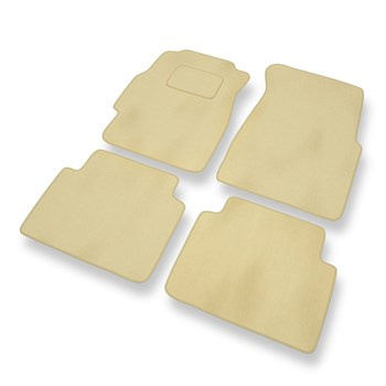 Velours automatten voor Honda Civic VI Aerodeck, Coupé, Hatchback, Sedan (1996-2000) 3 deuren, 4 deuren - beige