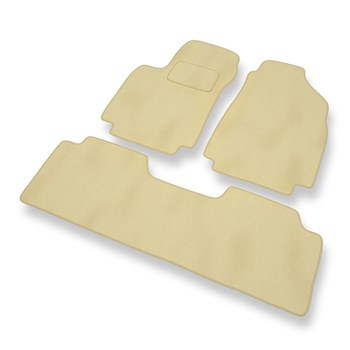 Velours automatten voor Hyundai Matrix (2001-2010) - beige