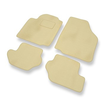 Velours automatten voor Ford Fiesta IV Hatchback, Bestelwagen (1995-2002) - beige