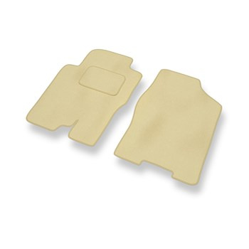 Velours automatten voor Nissan Pathfinder R51 SUV (2005-2014) - beige