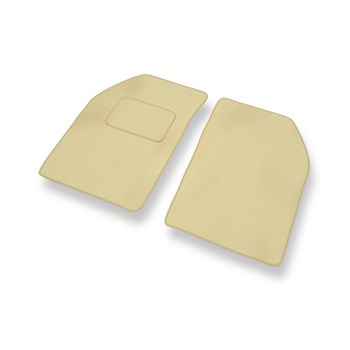 Velours automatten voor Renault Kangoo I Bestelwagen (1997-2007) - beige