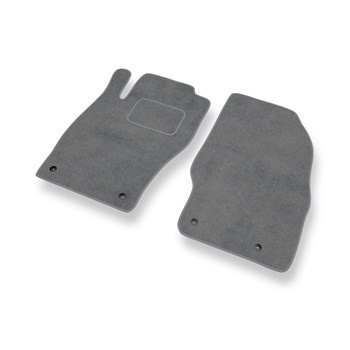 Velours automatten voor Opel Corsa D Hatchback (2006-2014) - grijs