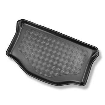 Kofferbakmat op maat voor: Mitsubishi Space Star Facelift II Hatchback (12.2019-....) - onderste bagageruimte; zonder dubbele kofferbodem