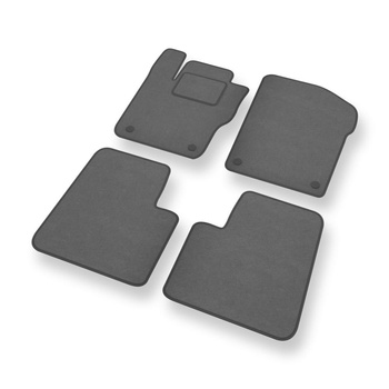 Velours automatten voor Mercedes-Benz M Klas W166 SUV (2012-2015) - grijs