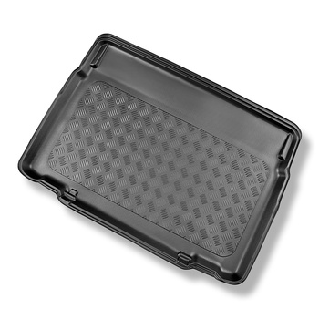 Kofferbakmat op maat voor: Citroen C3 Aircross II SUV (11.2017-2024) - onderste bagageruimte; schuifvloer in laagste stand of zonder schuifvloer; neerklapbare achterstoelen en verschuifbaar