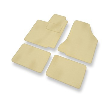 Velours automatten voor Seat Cordoba I 6K Sedan, SX, Vario (1993-2002) - beige