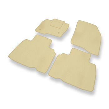 Velours automatten voor Ford Edge SUV (2016-2020) - beige