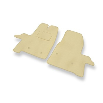 Velours automatten voor Ford Transit VIII Bestelwagen (2013-....) - beige